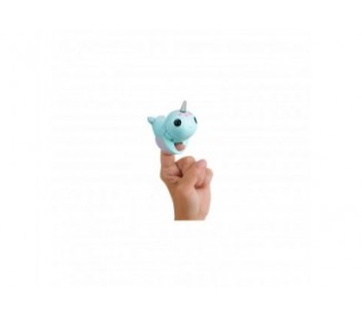 Fingerling Narval Nikki Turquesa Con Luz