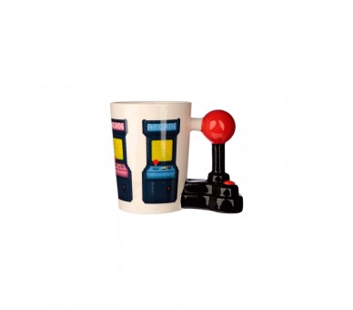 Taza Asa 3D Joystick Arcade Game Over