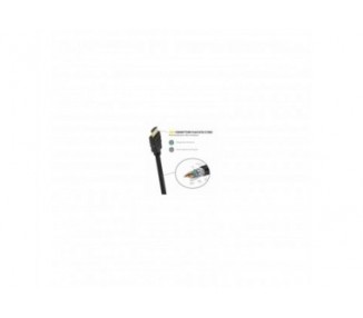 Cable Ewent Soho Hdmi A/A - Hdmi M/M V1.5 15.0M Negro/Oro