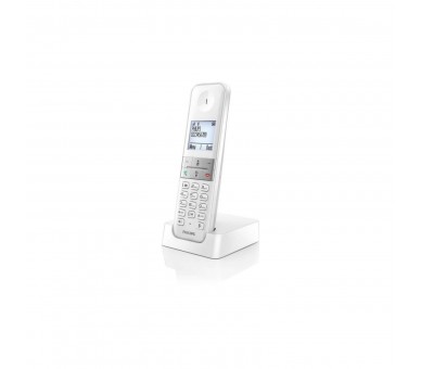 Teléfono Fijo Philips D4701 Blanco