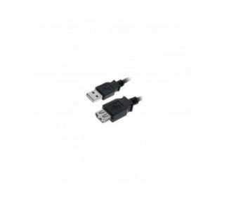 Cable Alargador Usb 2.0 Nanocable 10.01.0202-Bk/ Usb Macho -