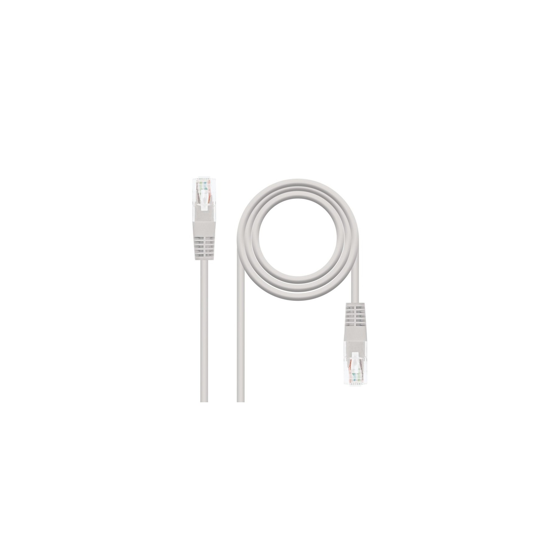 Cable De Red Rj45 Utp Nanocable 10.20.1300 Cat.6/ 50Cm/ Gris