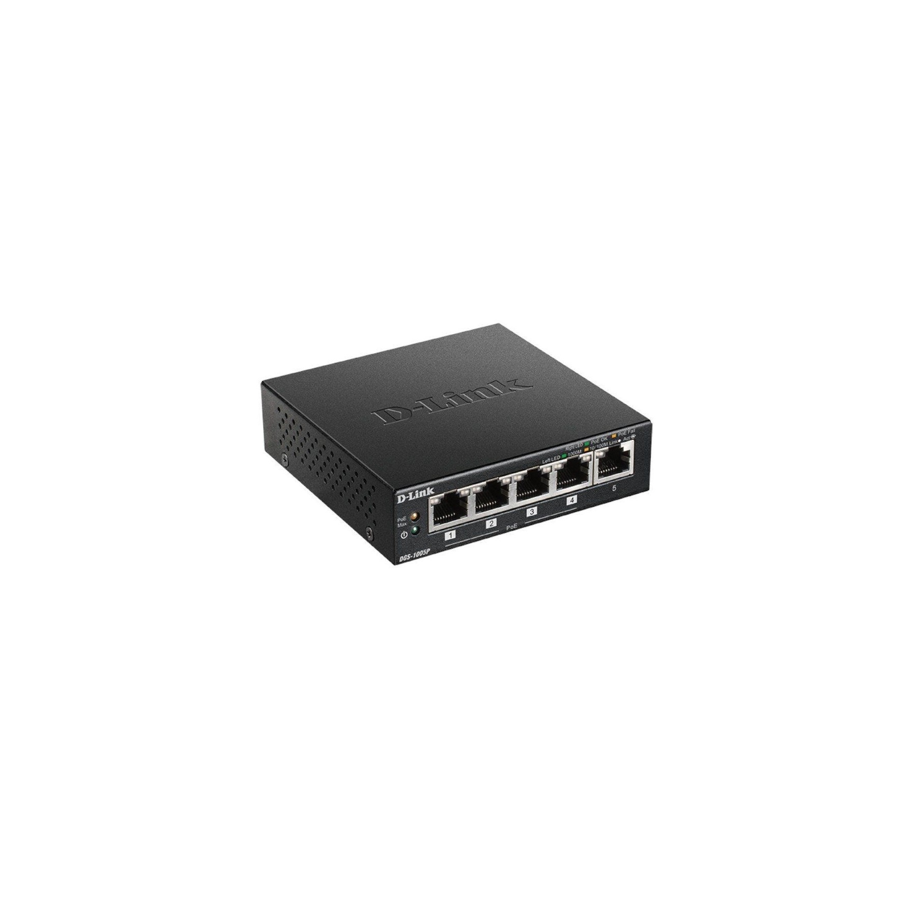 Switch D-Link Dgs-1005P 5 Puertos/ Rj-45 10/100/1000 Poe