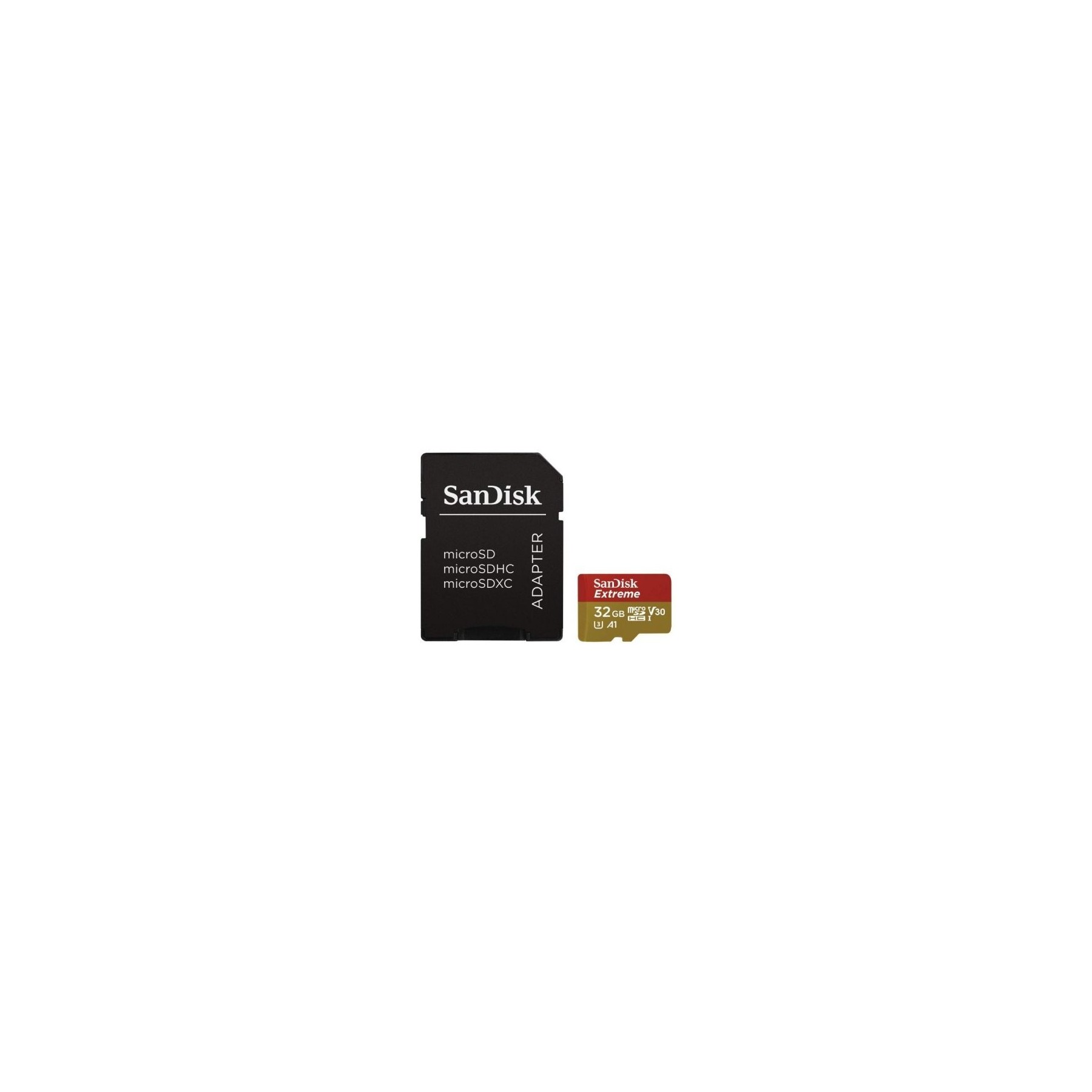 Tarjeta De Memoria Sandisk Extreme 32Gb Microsd Hc Uhs-I Con