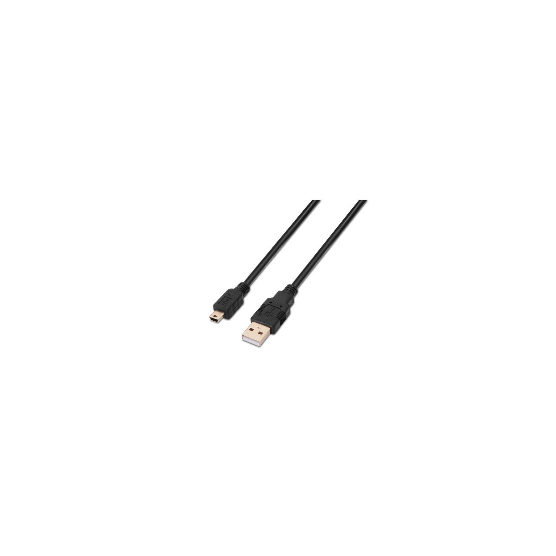 Cable Usb(A) A Mini Usb(B) 2.0 Aisens 1M Negro