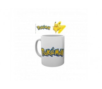 Taza Logo Pokemon And Pikachu