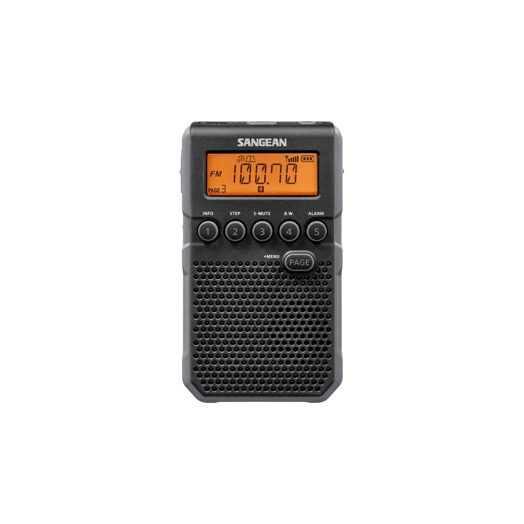 Sangean Dt-800 Negro Radio Digital Bolsillo Am Fm Con Rds Pa