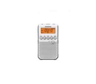 Sangean Dt-800 Blanco Radio Digital Bolsillo Am Fm Con Rds P