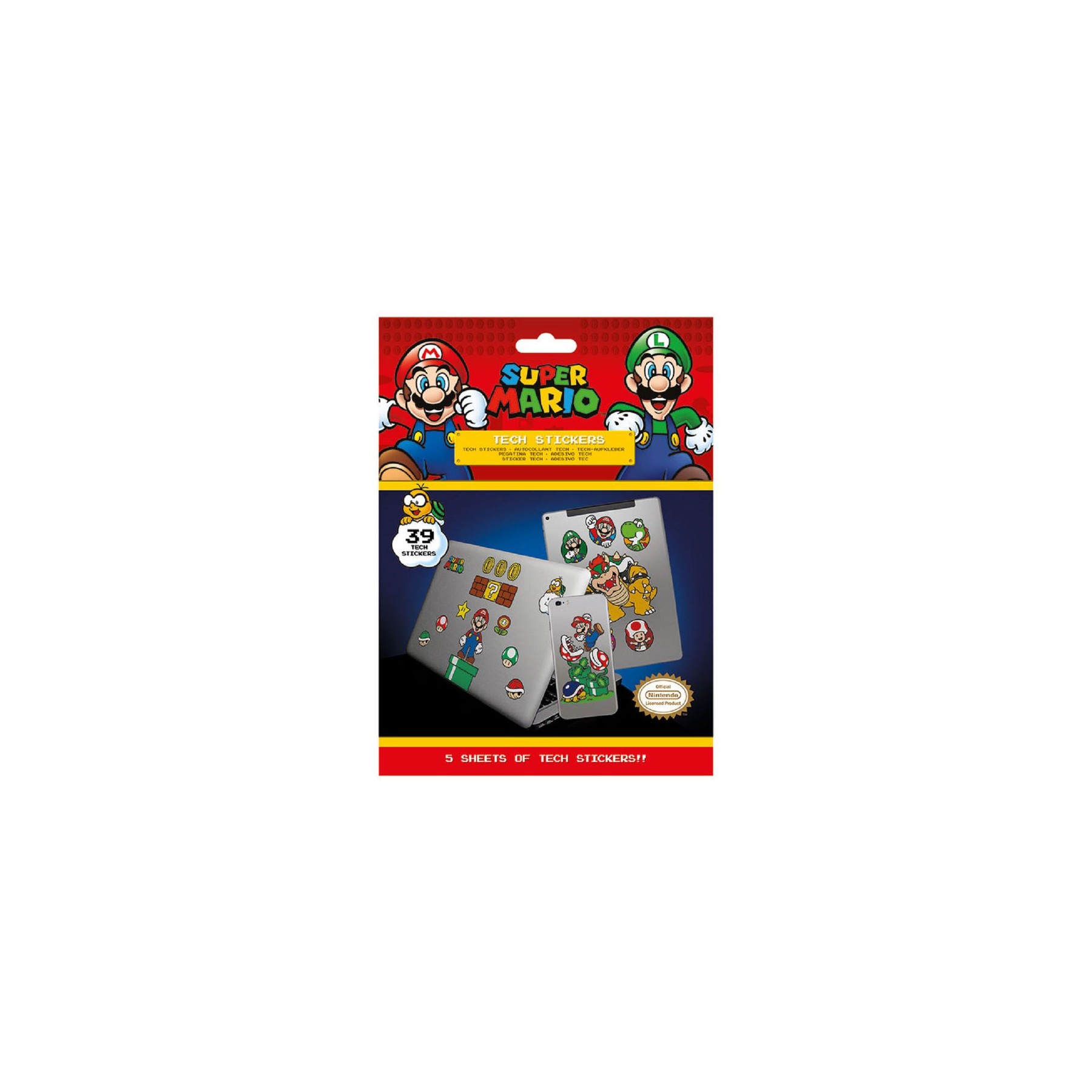 Pyr Vinilos Decorativos Super Mario Variados