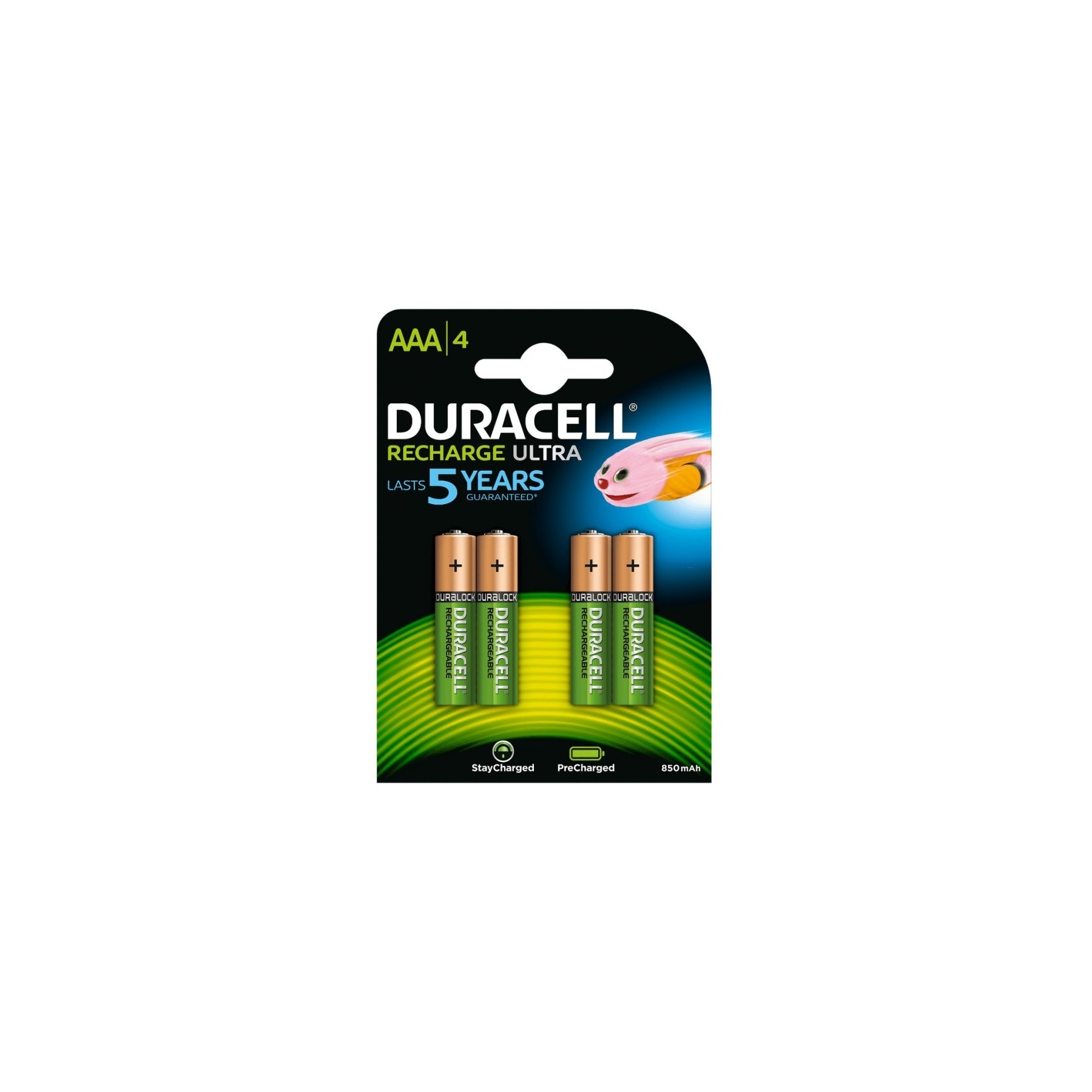 Blister 4 Pilas Duracell Recargable Hr03 Aaa 800Mah