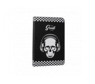 Funda Tablet E Vitta Stand 2P Skull Great Life 10,1"