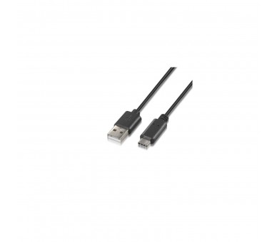 Cable Usb 2.0 Tipo-C Aisens A107-0051/ Usb Tipo-C Macho - Us