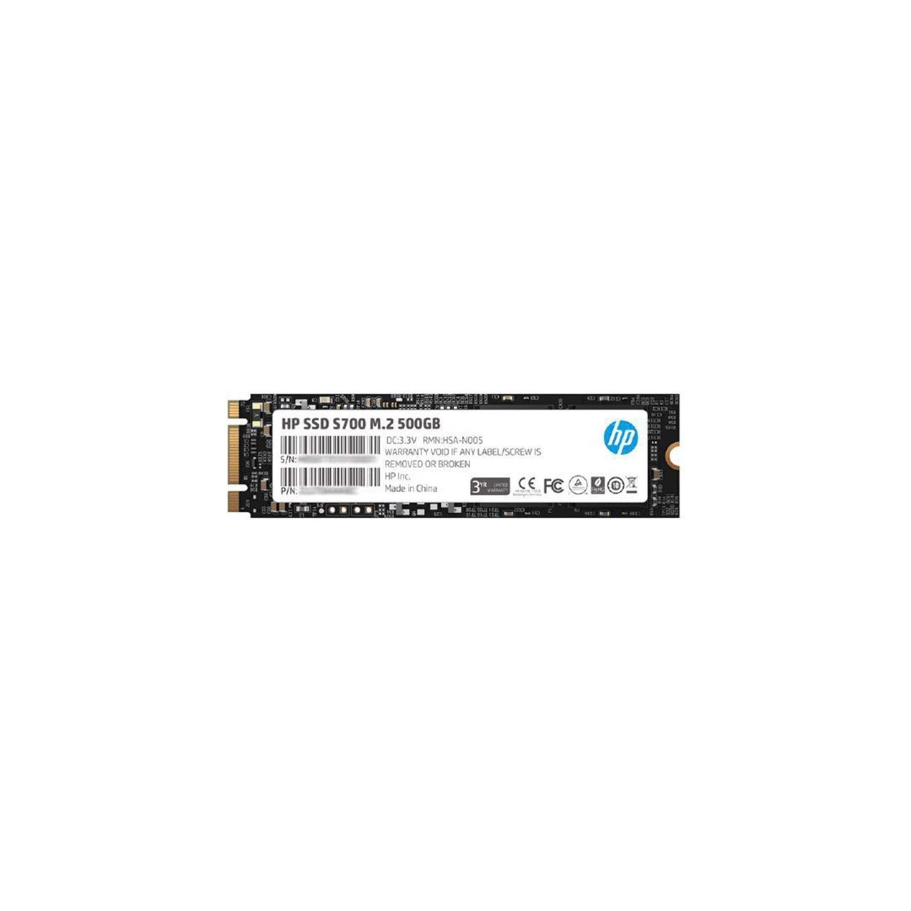 Ssd Hp S700 500Gb M2