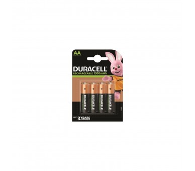 Pack De 4 Pilas Aa Duracell Hr6-B/ 1.2V/ Recargables