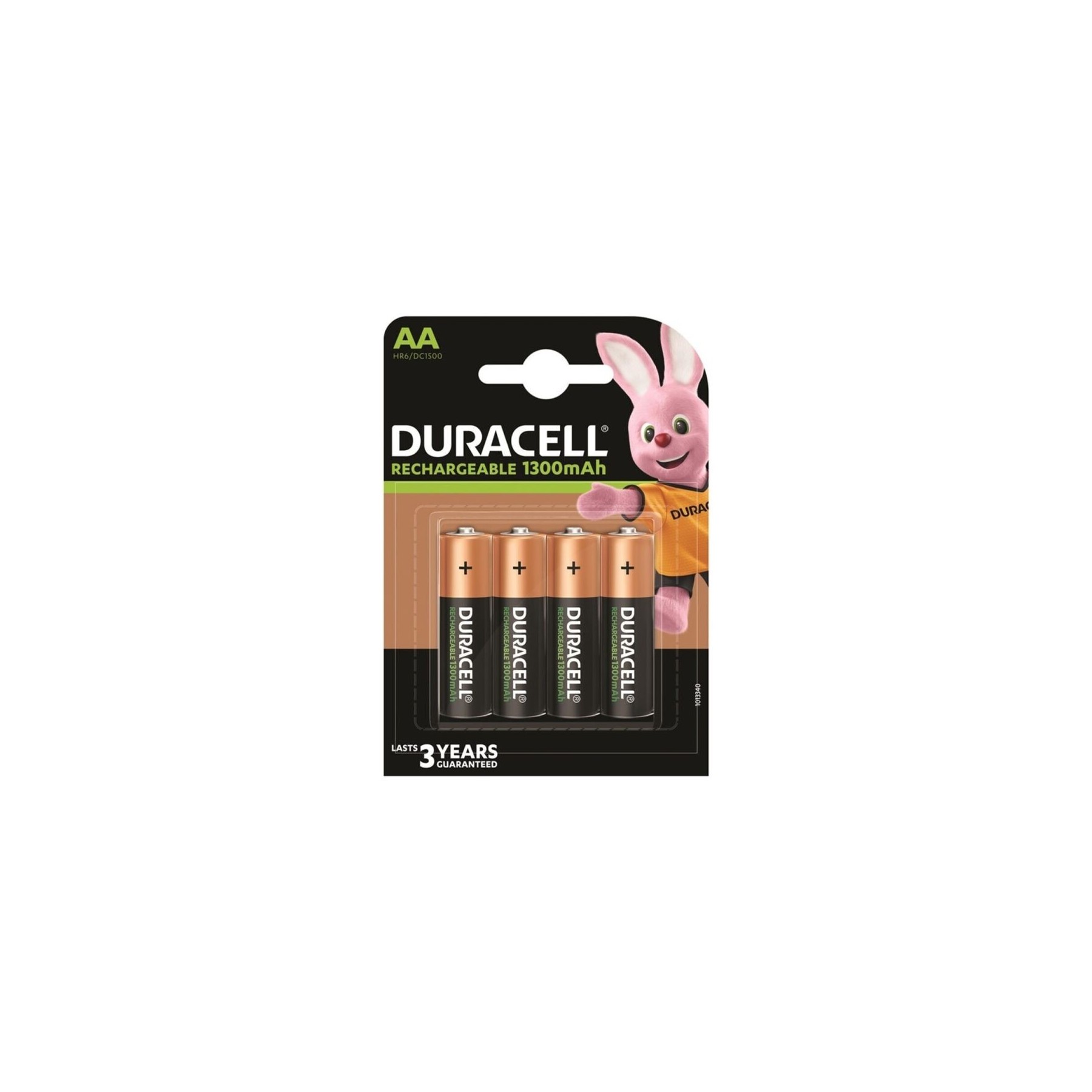 Pack De 4 Pilas Aa Duracell Hr6-B/ 1.2V/ Recargables