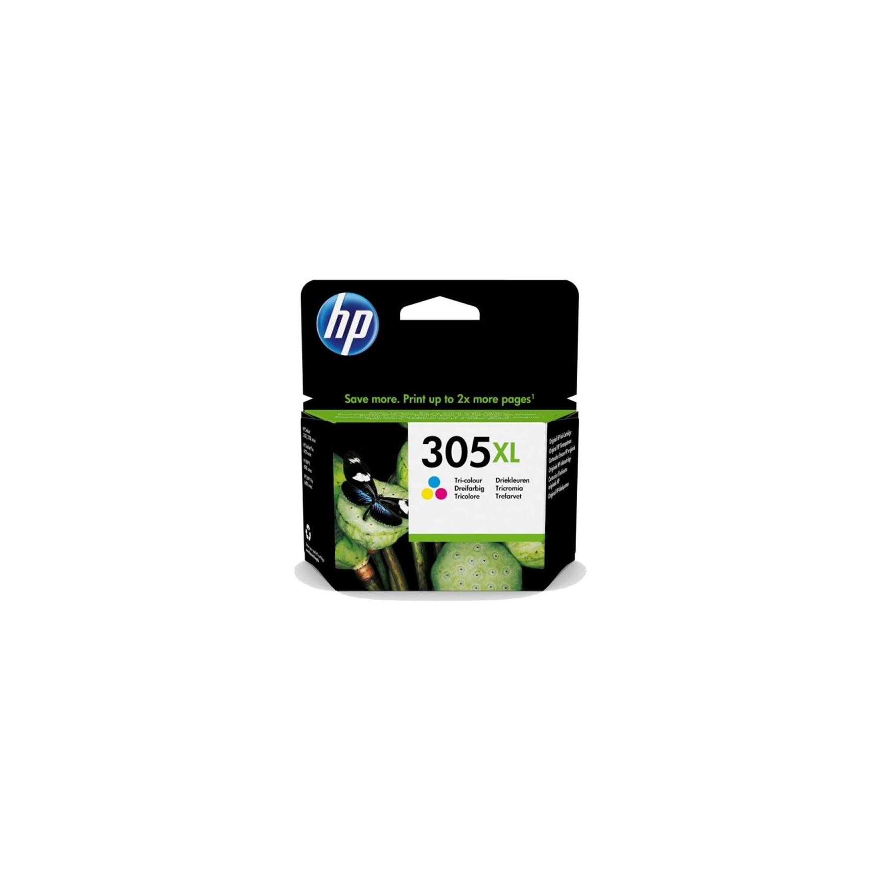 Cartucho De Tinta Original Hp Nº305 Xl Alta Capacidad/ Trico