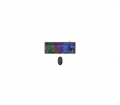 Pack Gaming Mars Gaming Mcptkles/ Teclado + Ratón Óptico