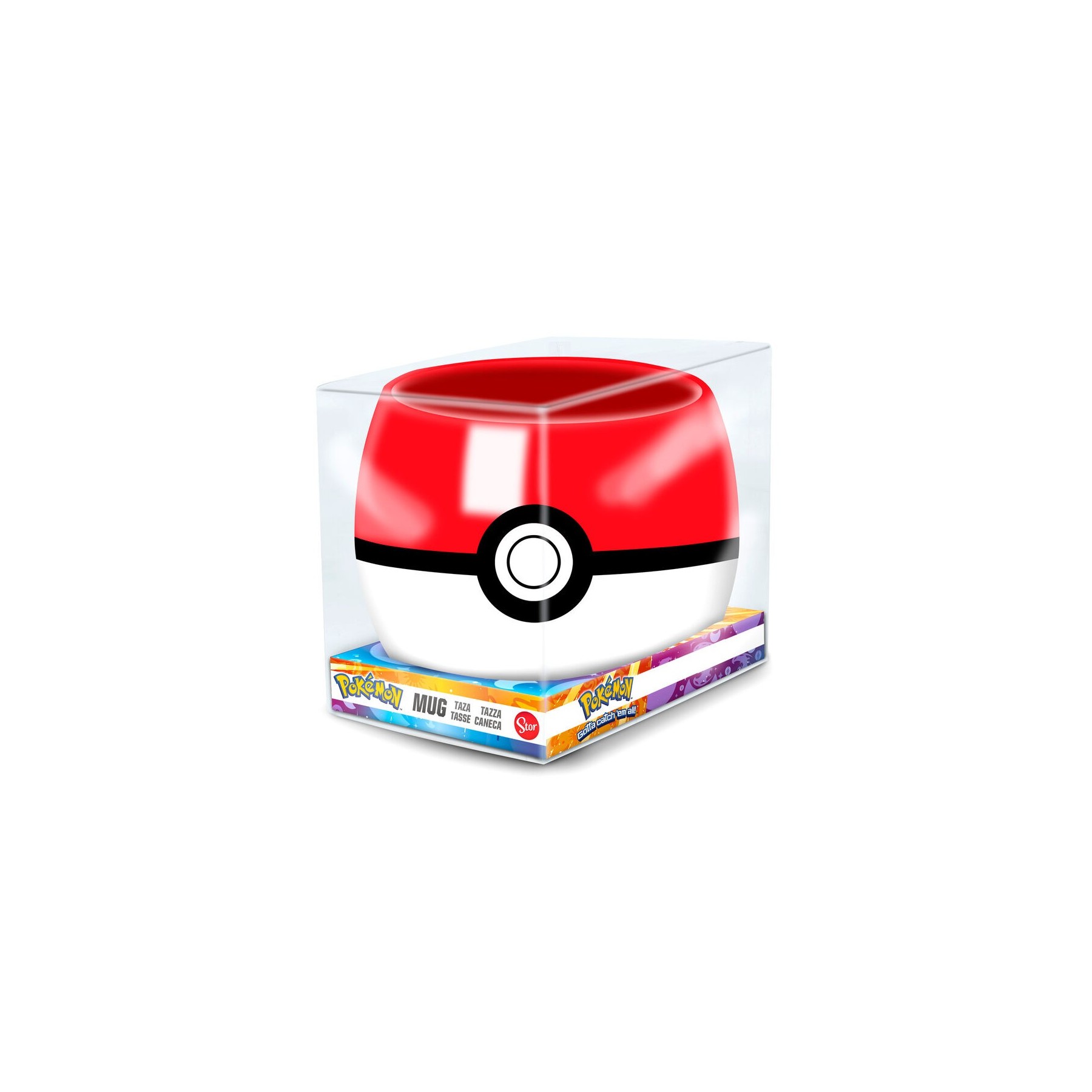 Taza 3D Pokeball Pokemon