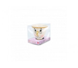 Taza 3D Chip La Bella Y La Bestia Disney