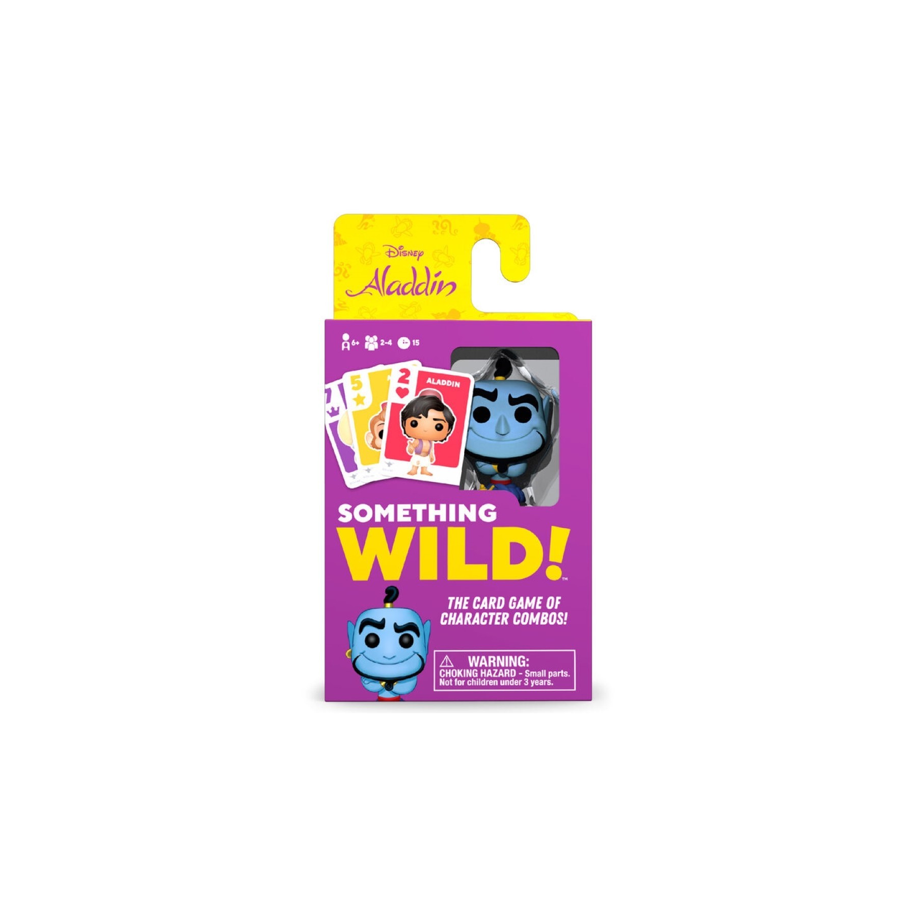 Juego Mesa Pop Caja 4 Juegos Cartas Something Wild! Aladdin