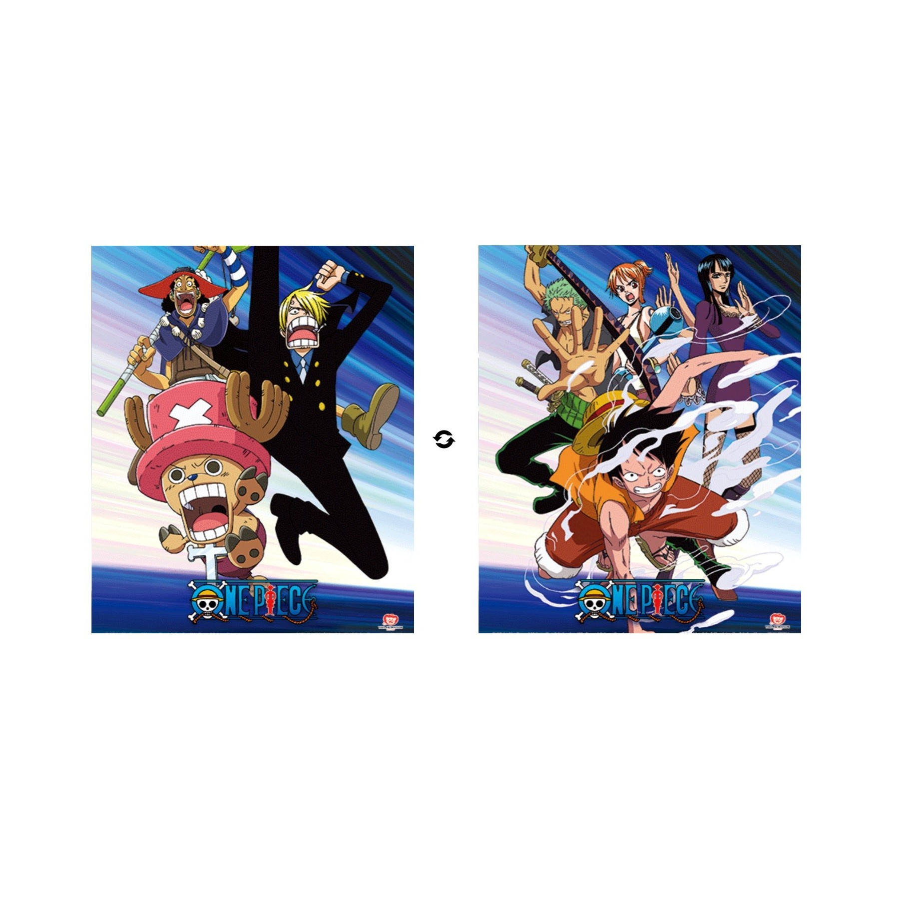 Poster 3D One Piece Straw Hat Pirates Assault