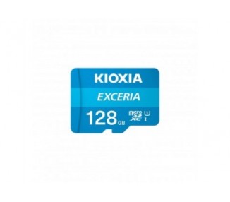 Tarjeta Micro Sd Kioxia 128 Gb  Uhs-I C10 R100 + Adaptador