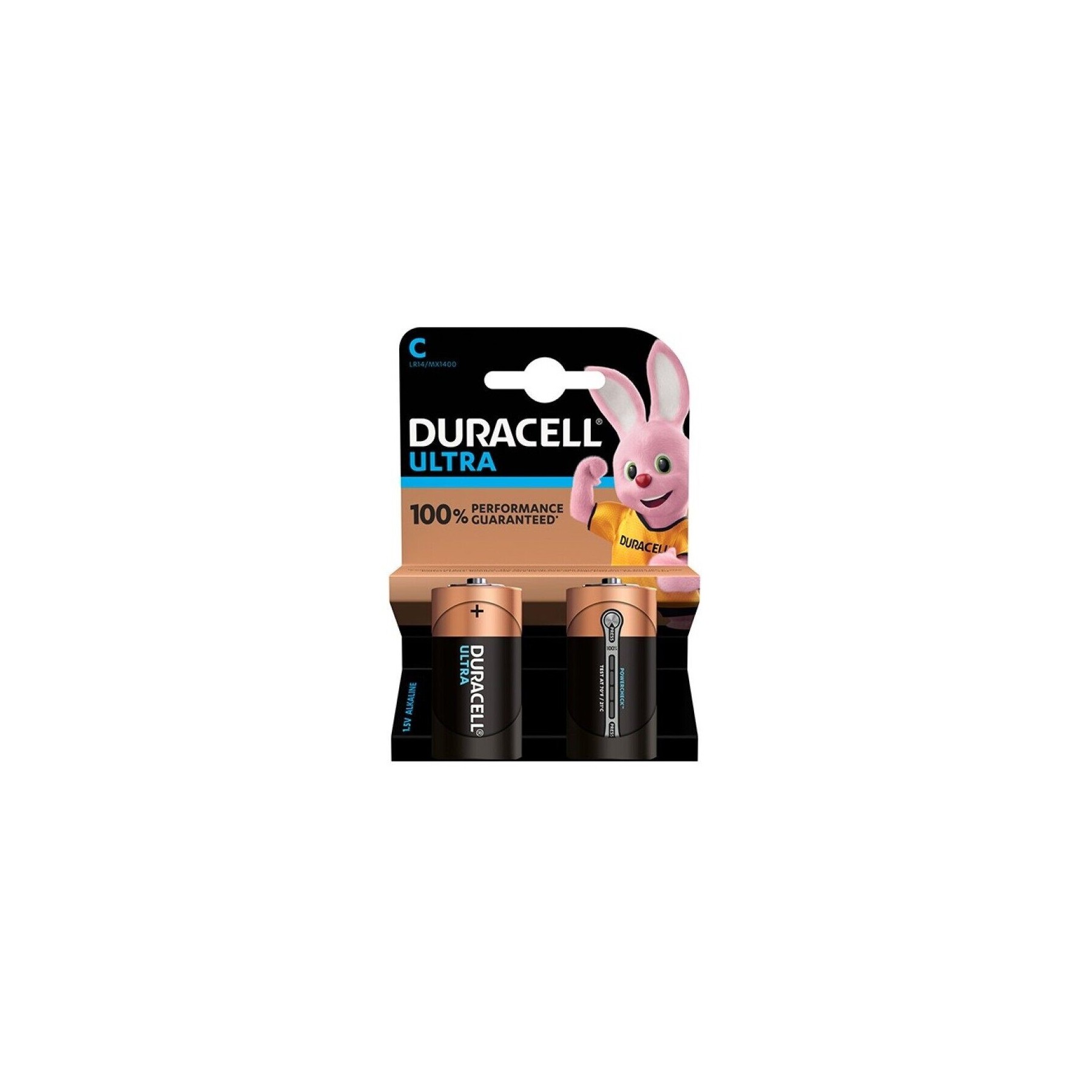 Duracell Ultra Power Pila Alcalina C Lr14 Blister*2