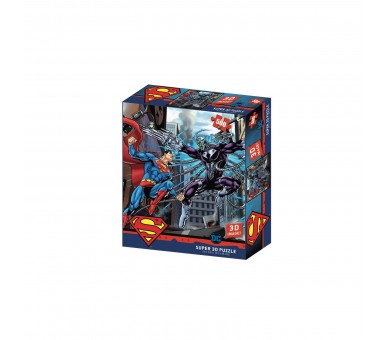 Puzzle Lenticular Dc Comics Superman Vs. Brainiac 500 Piezas