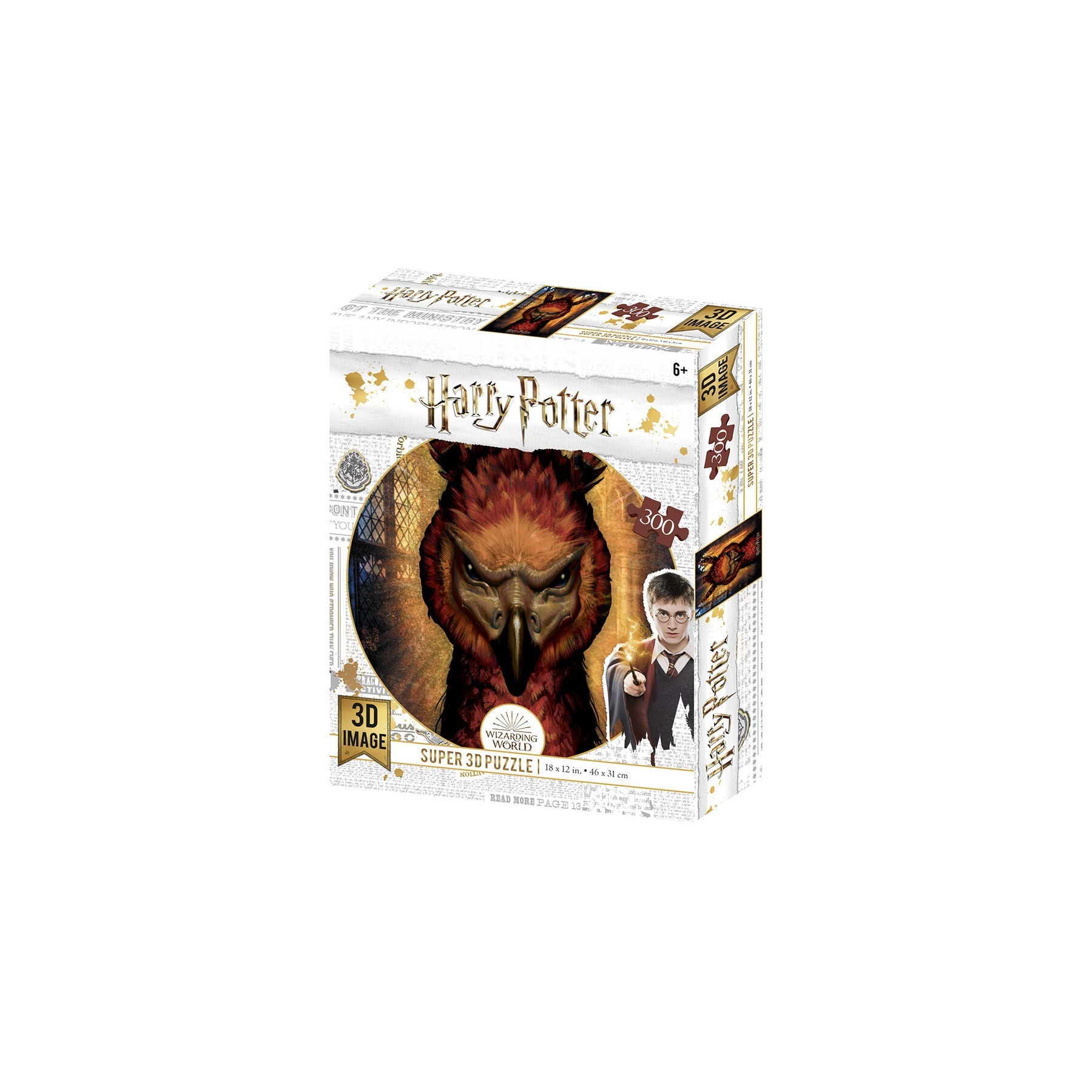 Puzzle 3D Lenticular Harry Potter Fenix