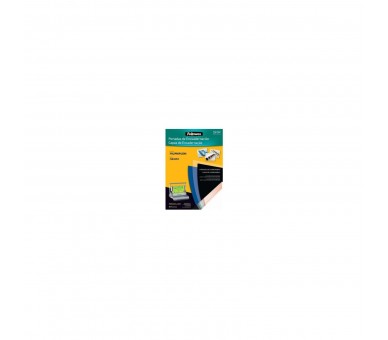 Pack 100 Portadas Polipropileno Negro 450 Micras A4 Fellowes