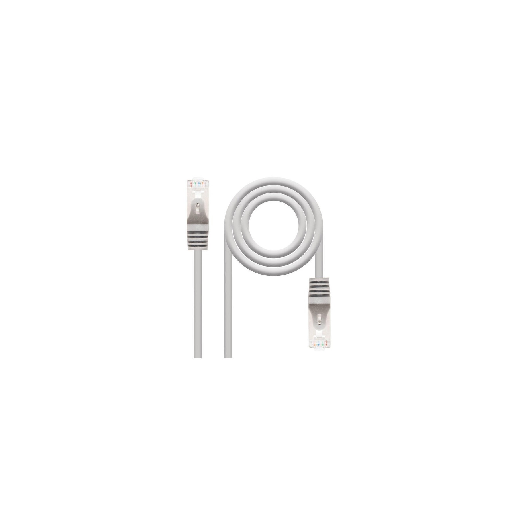 Cable De Red Rj45 Ftp Nanocable 10.20.0815 Cat.6/ 15M/ Gris