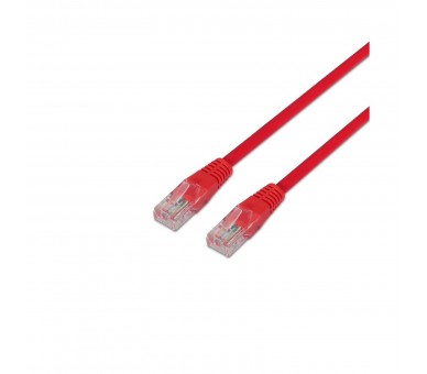 Cable De Red Rj45 Utp Aisens A133-0187 Cat.5E/ 50Cm/ Rojo