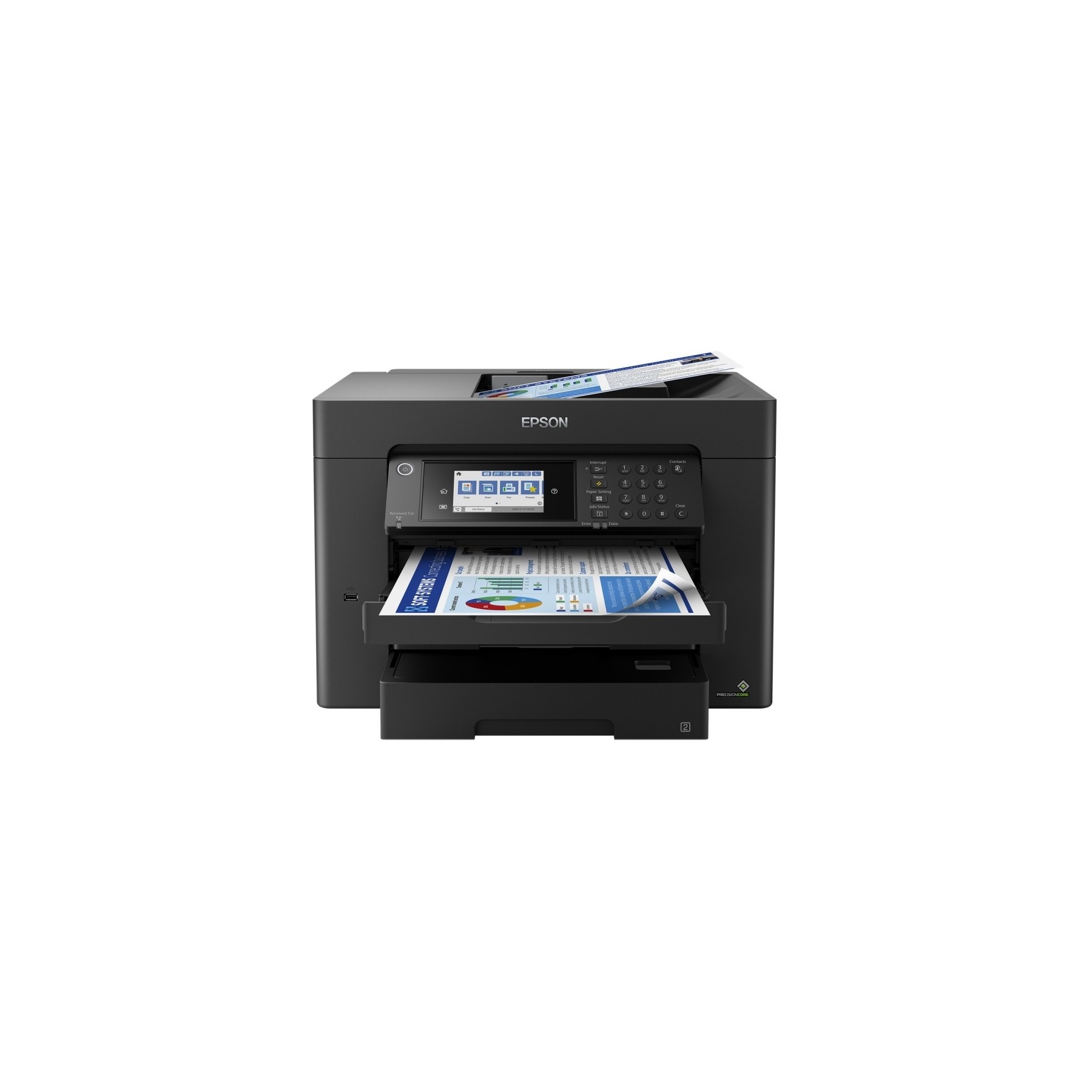 Multifuncion Epson Inyeccion Color Wf - 7840Dwf Fax