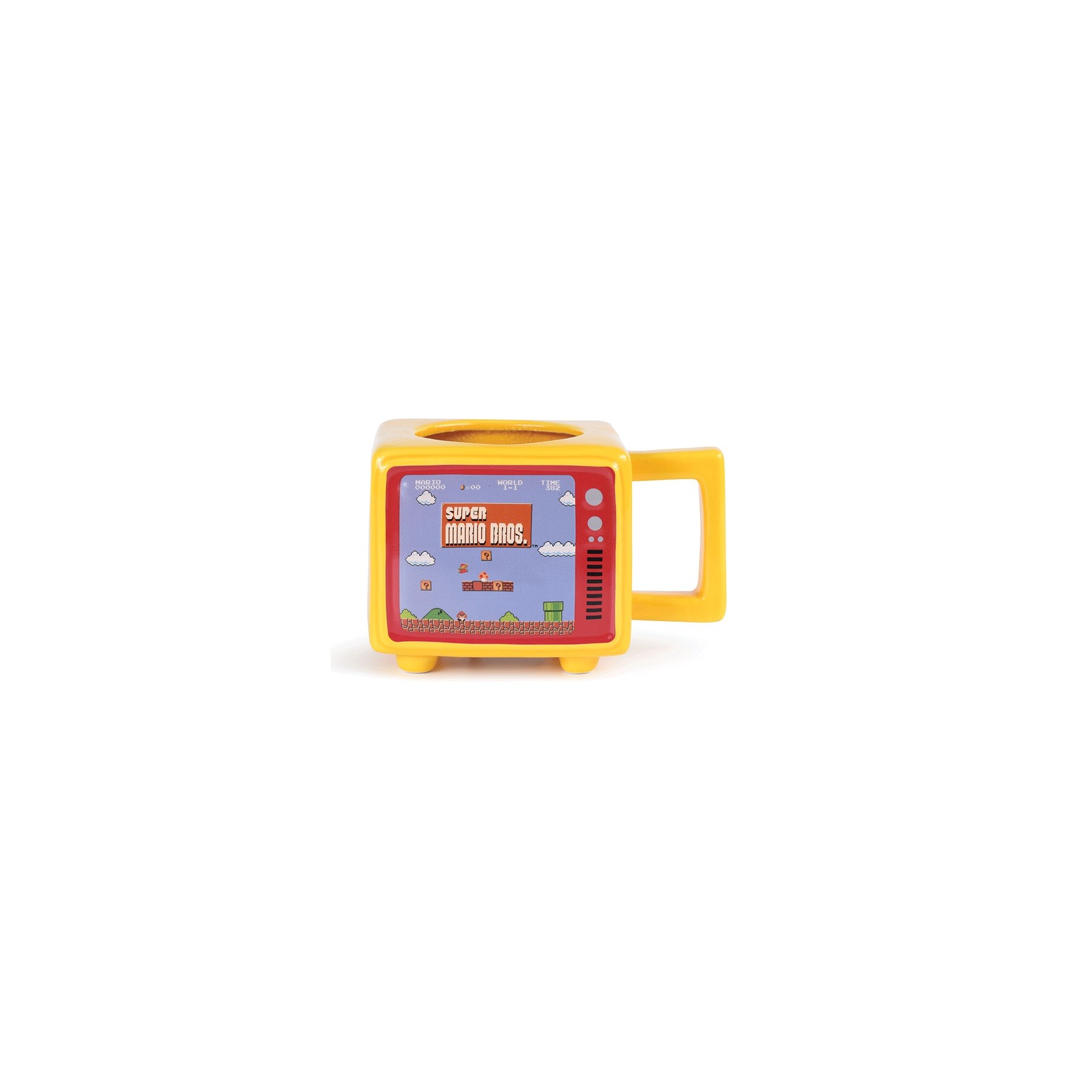 Taza Termica Retro Tv Super Mario Bros 500Ml