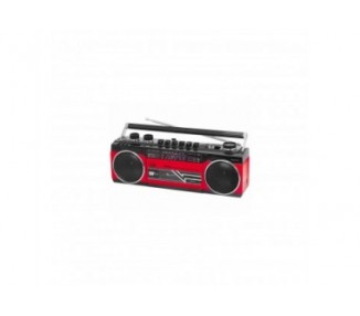 Radio Portátil Rr 501 Bt  Bt+Usb Roja