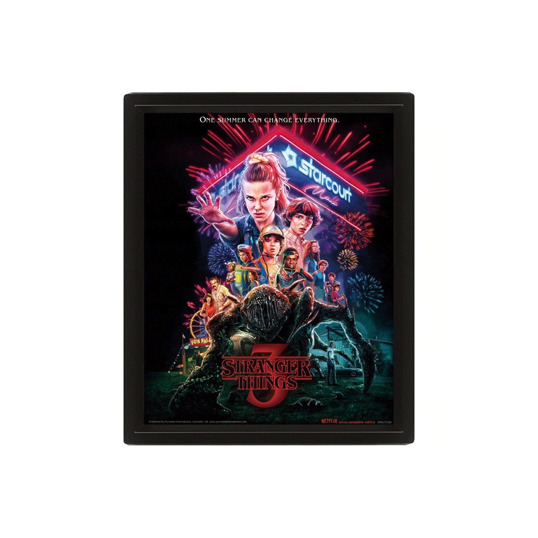 Cuadro 3D Summer Of 85 Stranger Things