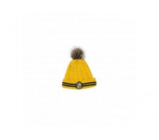 Gorro De Lana Con Pompón Hufflepuff