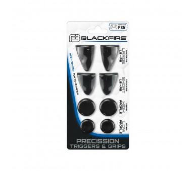 Precission Triggers & Grips Kit 8 in 1 Blackfire Ps5