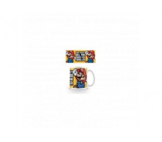 Taza Desayuno Super Mario Makes You Smaller