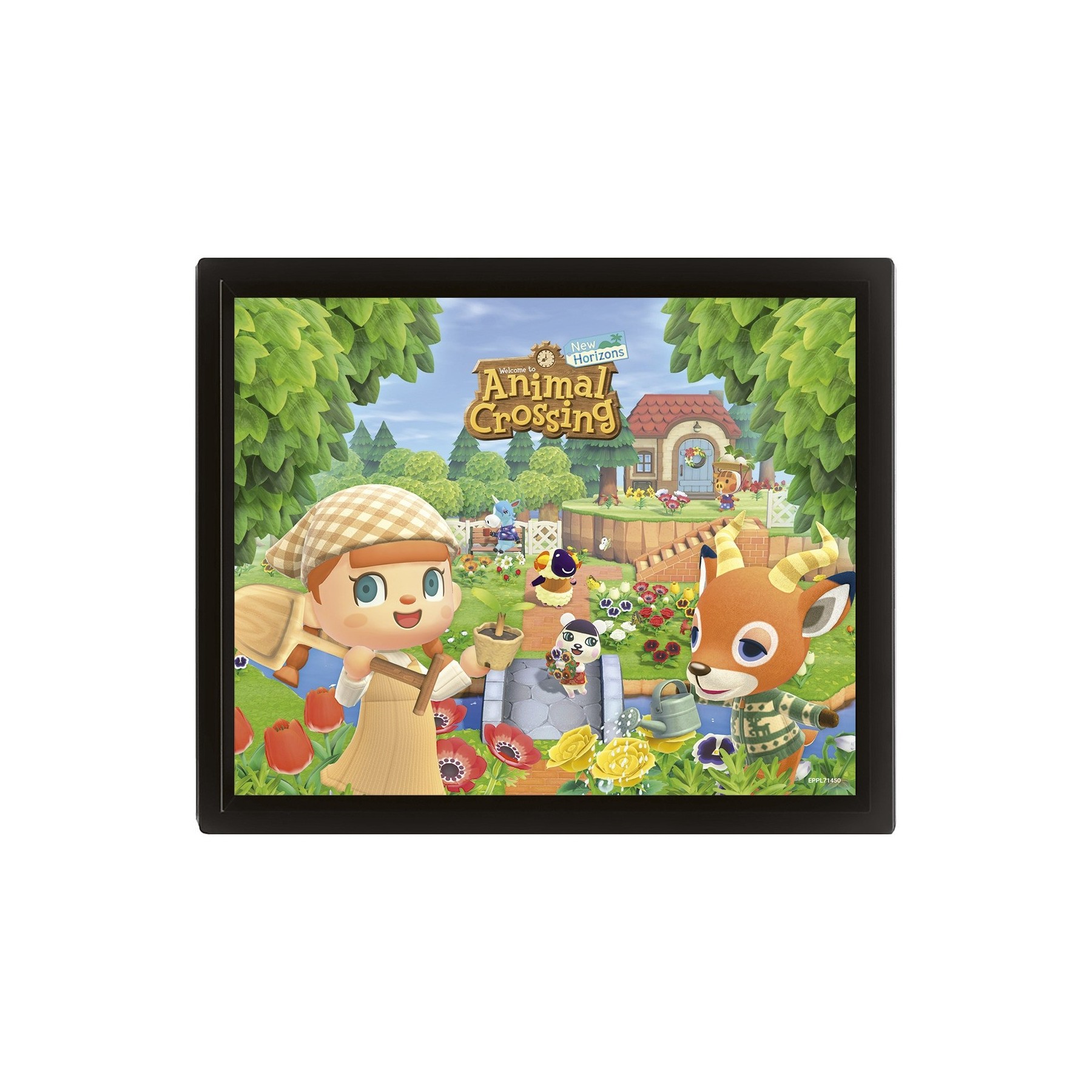 Cuadro 3D Animal Crossing Summer / Spring