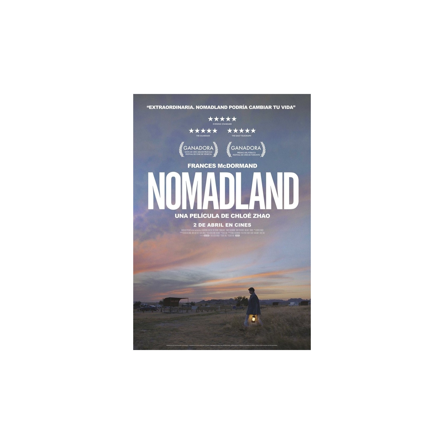 Nomadland - Dv Disney     Dvd Vta