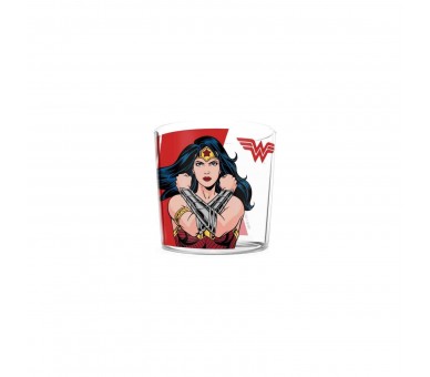 Vaso Cristal Wonder Woman Dc Comics