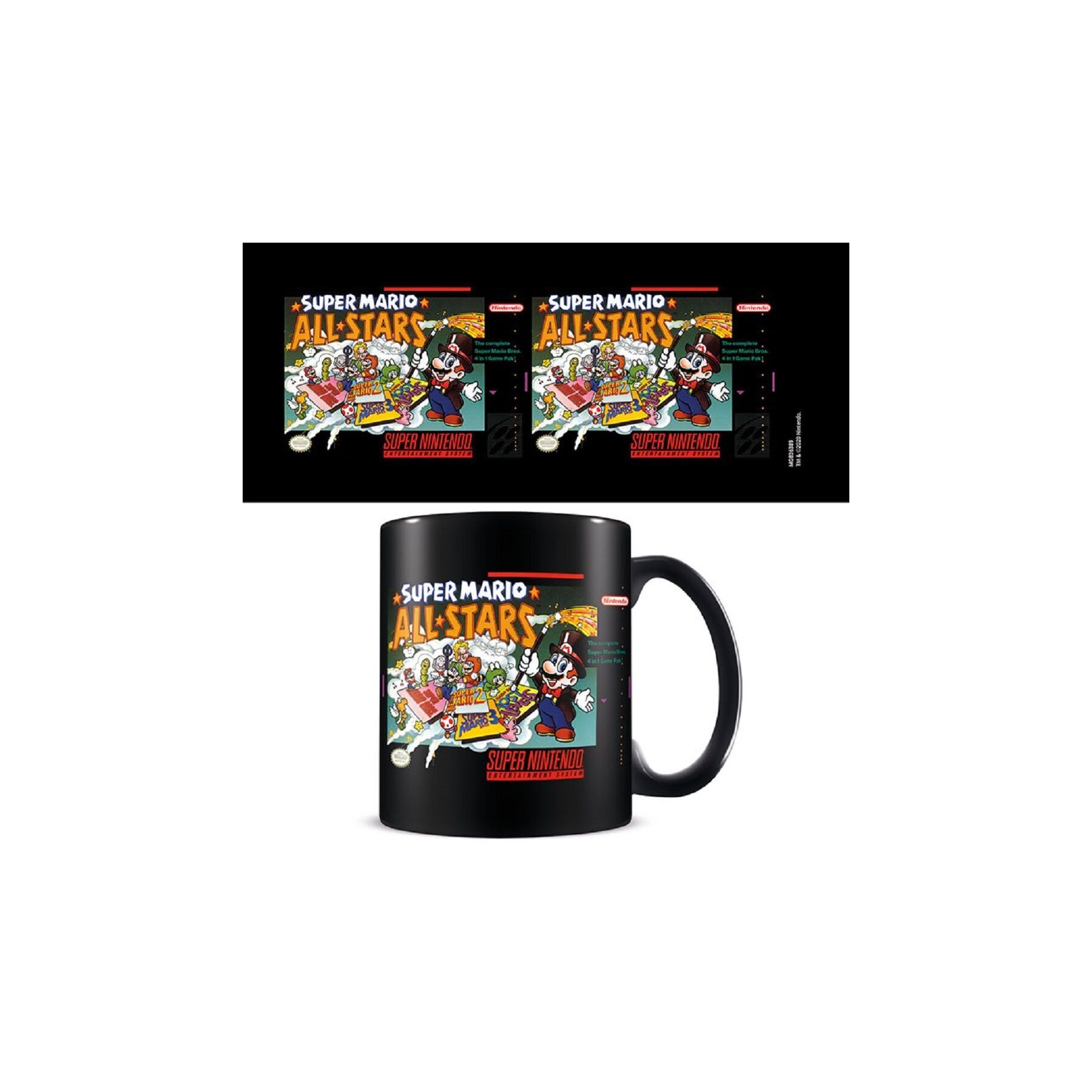 Taza All Stars Super Mario Nintendo 315Ml