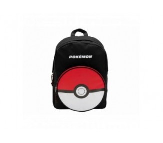 Mochila Juvenil Pokemon Pokeball Adaptable A Trolley