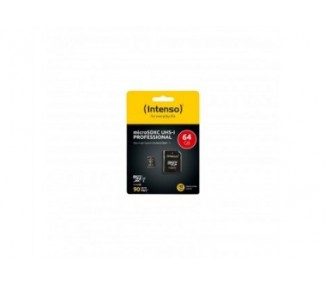 Intenso 3433490 Micro Sd Uhs-I Profesiona 64Gb