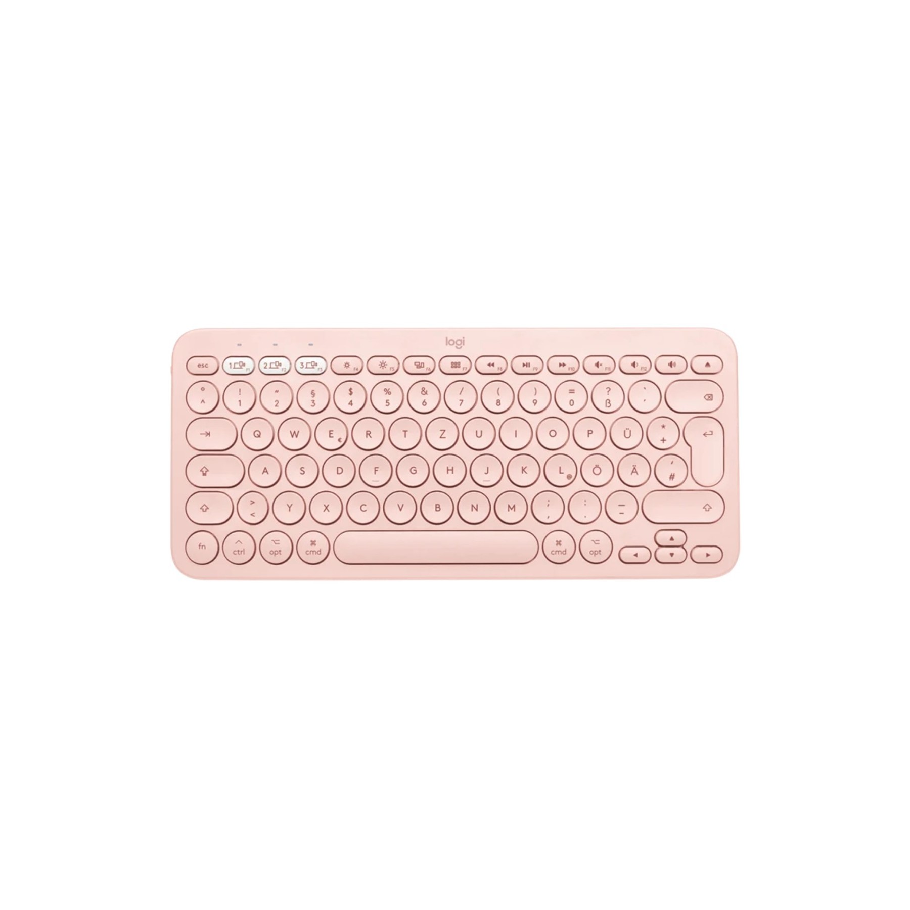 Teclado Logitech K380 Multi - Device Bluetooth Rosa