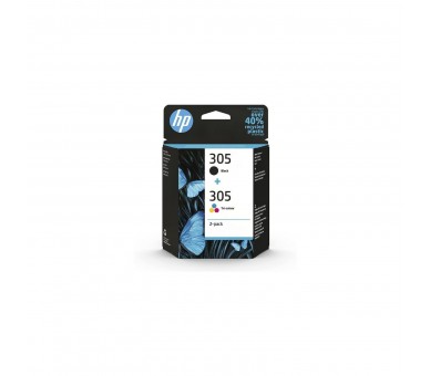 Cartucho De Tinta Original Hp Nº305 Multipack/ Negro/ Tricol