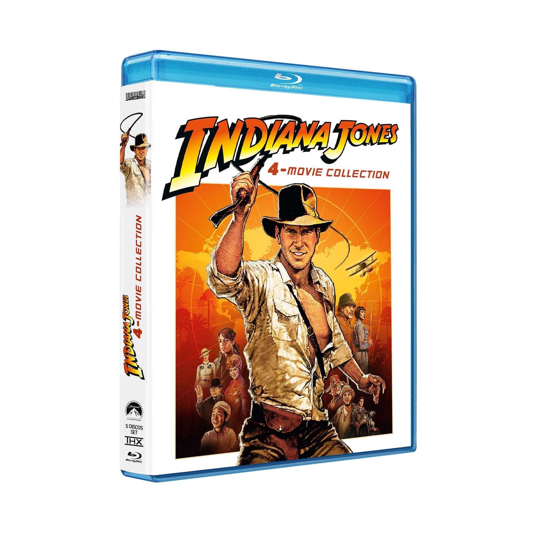 Indiana Jones - 4-Movie Collection - B Param Br Vta