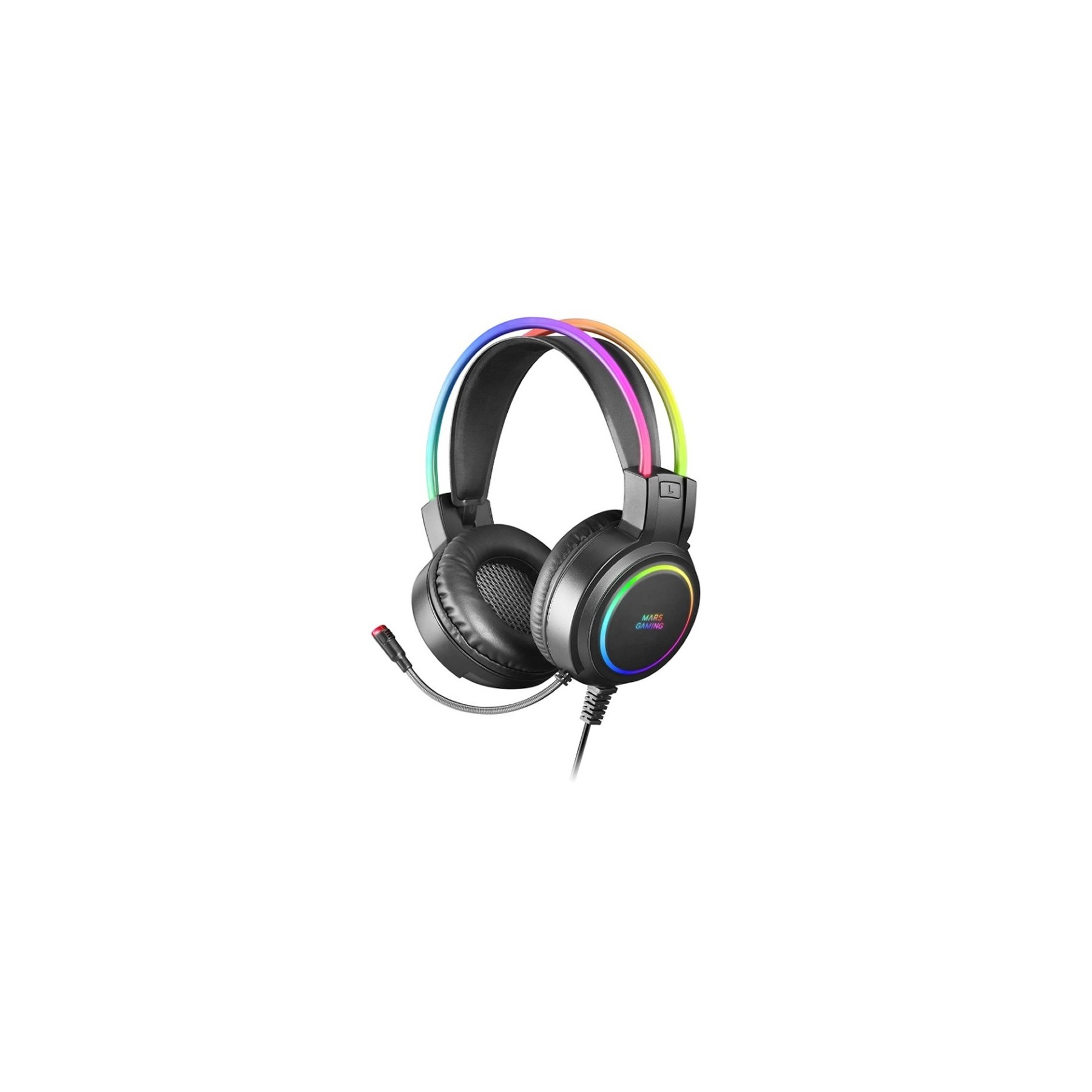 Auriculares Gaming Con Micrófono Mars Gaming Mhrgb/ Jack 3.5