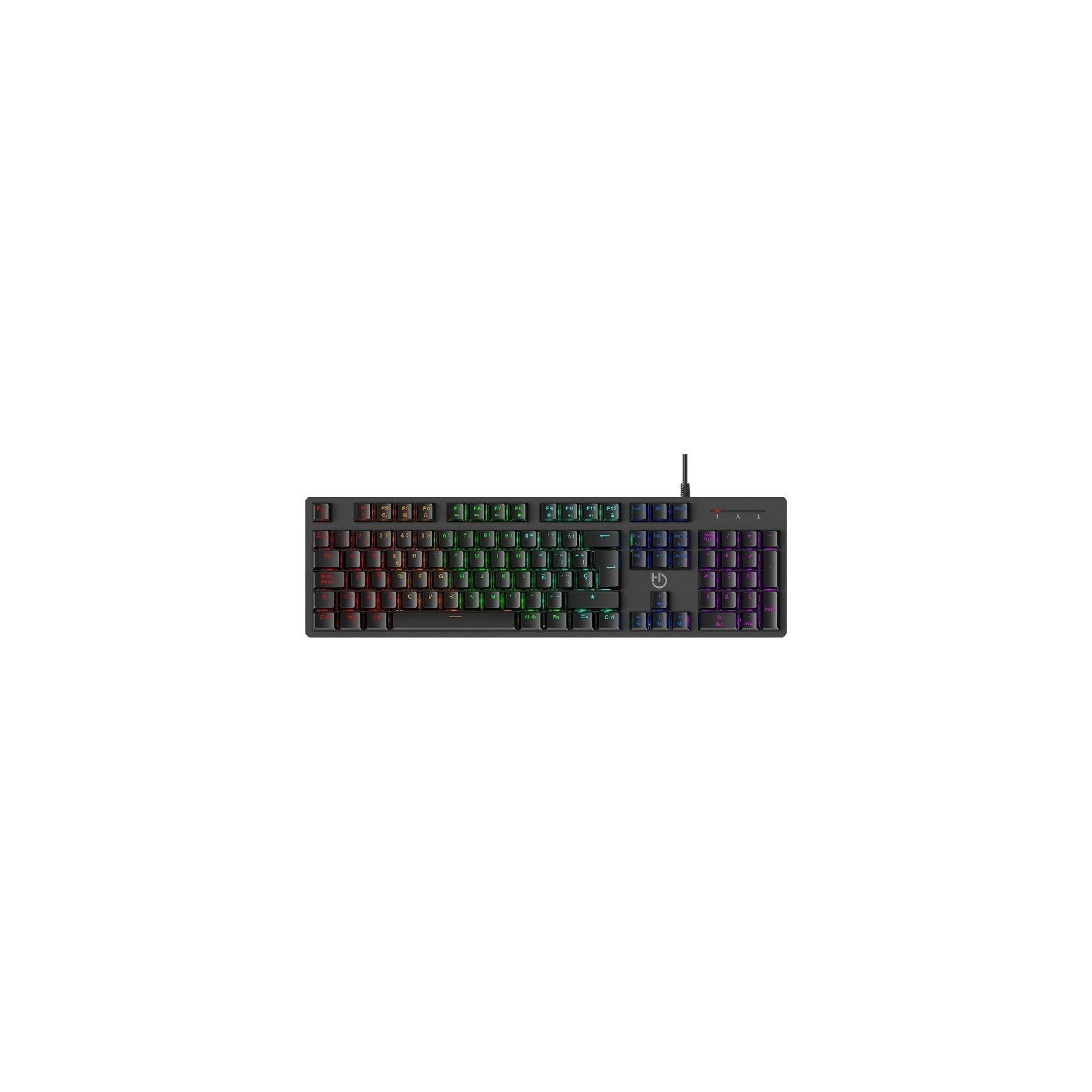 Teclado Gaming Mecánico Hiditec Gk400 Argb